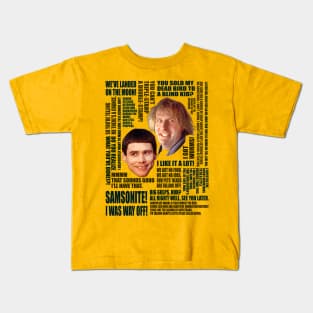 Dumb and Dumber Quotes (V3) Kids T-Shirt